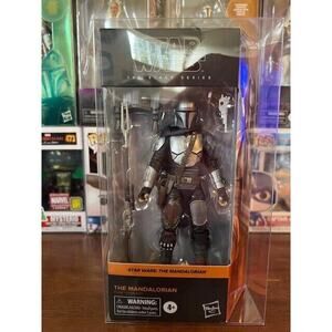 Star Wars Black Series Mandalorian Beskar Armor 6" Action Figure in PROTECTOR